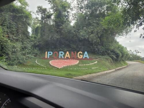 Saída de Iporanga/SP